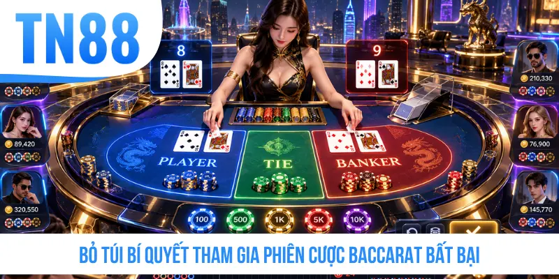 Bỏ túi bí quyết tham gia phiên cược Baccarat bất bại