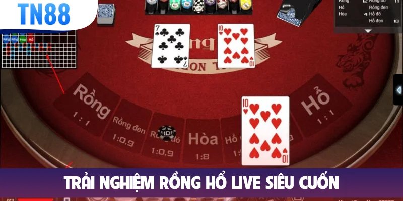 Trải nghiệm Rồng Hổ Live siêu cuốn